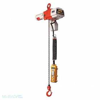 HARRINGTON Electric Chain Hoist 220 lb 15 ft 120, 23XR07