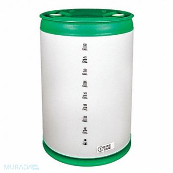 GRAINGER APPROVED Transport Drum Green and White 87mil, 23Y346