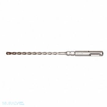 MILWAUKEE Hammer Drill Bit SDS Plus 3/16x6 In, 23Y559