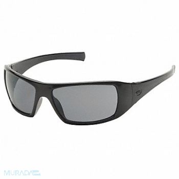 PYRAMEX Goliath Black Frame Gray Polarized lens, 23Y589