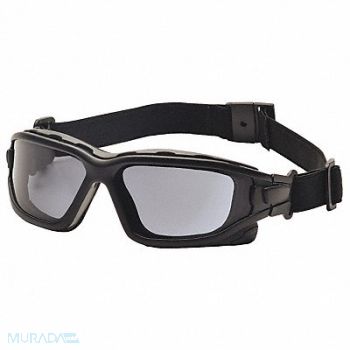 PYRAMEX Dual Pane Goggle Gray Lens Antifog, 23Y599