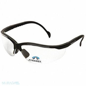 PYRAMEX G6582 Bifocal Safety Read Glasses +3.00 Clear, 23Y638