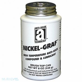 ANTI-SEIZE TECHNOLOGY Gen Purp Anti-Seize 8 oz BrshTp Cn, 23YA46