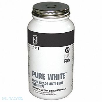 ANTI-SEIZE TECHNOLOGY Food Grade Anti-Seize 1 lb BrshTp Cn, 23YA70