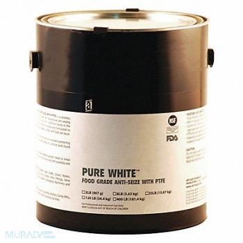 ANTI-SEIZE TECHNOLOGY Food Grade Anti-Seize 8 lb Can, 23YA72