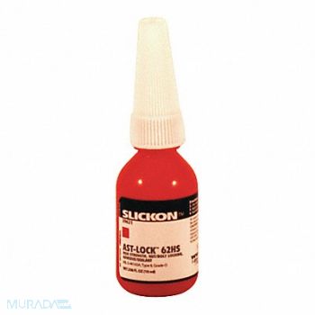 ANTI-SEIZE TECHNOLOGY Threadlocker 10mL Bottle Red, 23YC21
