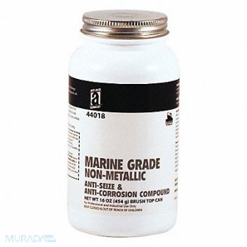 ANTI-SEIZE TECHNOLOGY Marine Grade Anti-Seize 1 lb BrshTp Cn, 23YC73