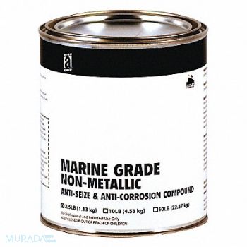 ANTI-SEIZE TECHNOLOGY Marine Grade Anti-Seize 2.5 lb Can, 23YC74