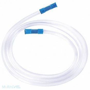 MEDSOURCE Yankauer Tube Vented Plstc Clr/Wht PK50, 23YE82