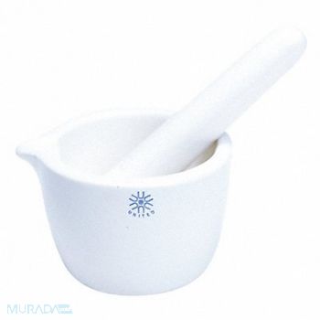 UNITED Mortar and Pestle Porcelain Glzd 1150C, 23YW18