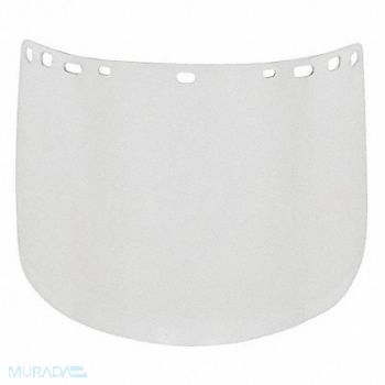 BULLARD Visor Clear 8InH x 15InW x 0.04In Thick, 23Z427