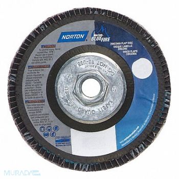 NORTON H7426 Fiber Disc 4 1/2 in Dia 5/8in Arbor, 23Z559