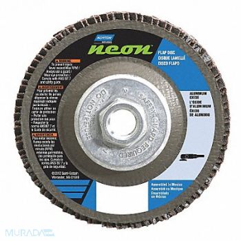 NORTON H5950 Fiber Disc 4 1/2 in Dia 5/8in Arbor, 23Z656