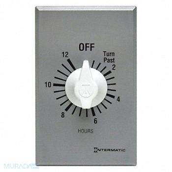 INTERMATIC Spring-Wound Timer 0 to 12 hr Timing, 242A94