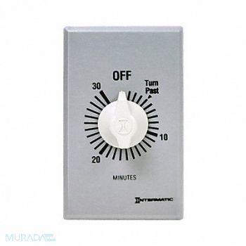 INTERMATIC Spring-Wound Timer 0 to 30 Min Timing, 242A97