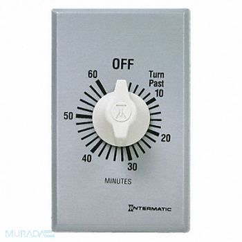 INTERMATIC Spring-Wound Timer 0 to 60 Min Timing, 242A98