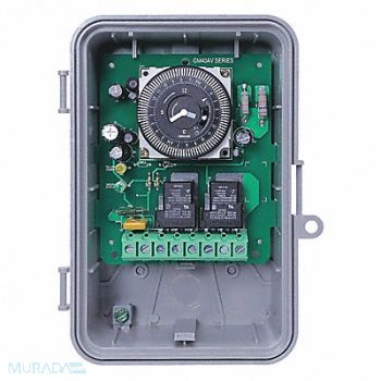 INTERMATIC Time Switch 120-277V Dpdt 7Day 24Hour, 242C18