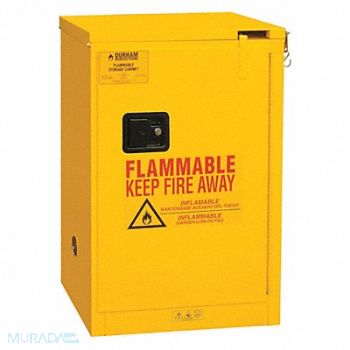 DURHAM MFG Flmmbl Sfty Cbnt Slf Clsng Door 12 gal., 244N81