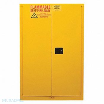 DURHAM MFG Flmmbl Sfty Cabinet Manual Door 45 gal., 244N88