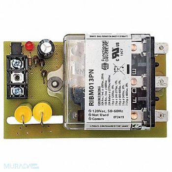 FUNCTIONAL DEVICES INC / RIB Track Mount Relay 30A 3PDT 120VAC, 244W50