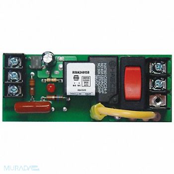 FUNCTIONAL DEVICES INC / RIB Track Mnt Rly 20A SPDT 24VAC/DC 120VAC, 244W60