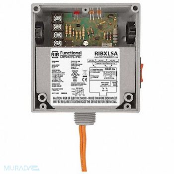 FUNCTIONAL DEVICES INC / RIB Enclosed Relay/Current Switch Adj. 10A, 244Y49