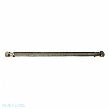 KISSLER CO. INC. Faucet Connector Stainless Steel 16, 244Z96