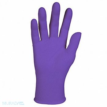 KIMBERLY-CLARK Disp. Gloves Nitrile L Purple PK1000, 2WXH1