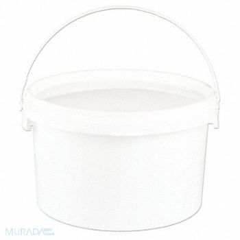 MEDEGEN MEDICAL PRODUCTS Bucket Polypropylene White PK20, 245W79
