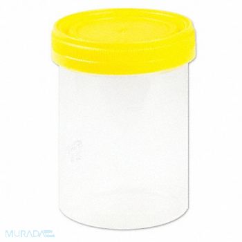MEDEGEN MEDICAL PRODUCTS Specimen Container 4 oz Narrow PK300, 246A07
