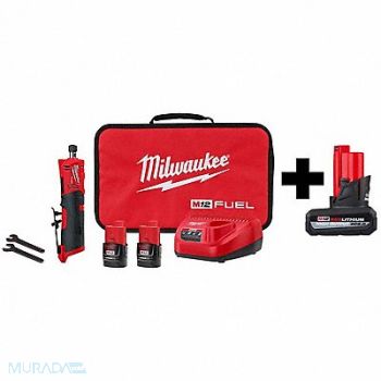 MILWAUKEE M12 FUEL Die Grinder M12 XC5.0 Batt, 388RW4