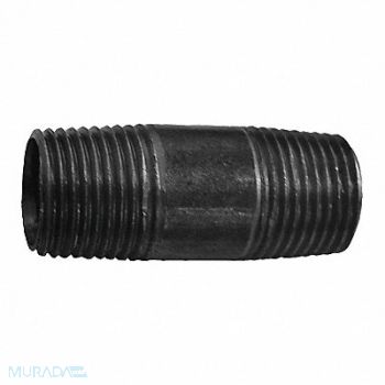 JONES STEPHENS Black Pipe Nipple 3/4 X 2 In, 248P61