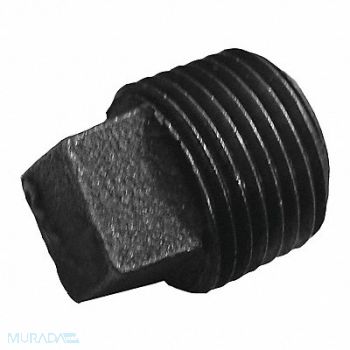 JONES STEPHENS Black Square Head Plug 3/4 In, 248T01