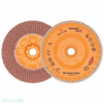 WALTER SURFACE TECHNOLOGIES Fiber Disc 4 1/2 in Dia 5/8in Arbor, 249M11