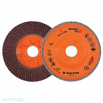 WALTER SURFACE TECHNOLOGIES Fiber Disc 4 1/2 in Dia 7/8in Arbor, 249M21