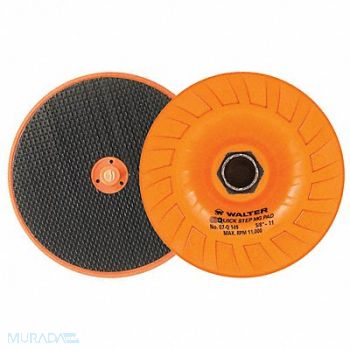 WALTER SURFACE TECHNOLOGIES Quick-Step Mg Back Padia 4.5 dia 5/8-11, 249N97