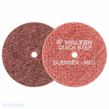 WALTER SURFACE TECHNOLOGIES Conditioning Disc 4 1/2 in Dia Medium, 249P32