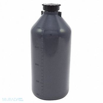 DYNALON Bottle 2000mL Plastic Narrow PK2, 24AM96