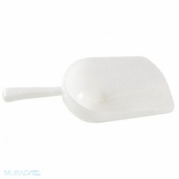 DYNALON Scoop Rounded HDPE 500mL White PK5, 24AN19