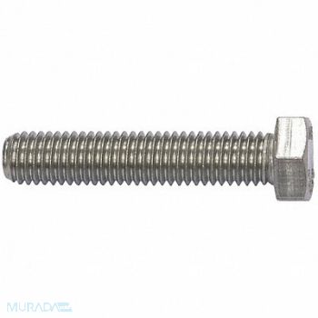 GRAINGER APPROVED HxHdCpScrw SS 1.125 3/8 -16 10PK, 24C586