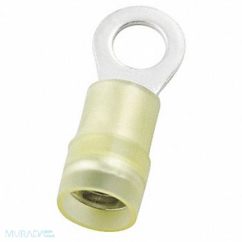 POWER FIRST Ring Terminal Yellow 12 AWG 10 AWG PK50, 24C758