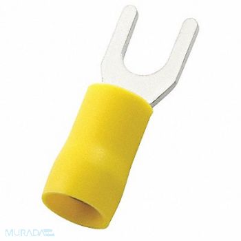 POWER FIRST Fork Terminal Tin Copper Yellow PK50, 24C949