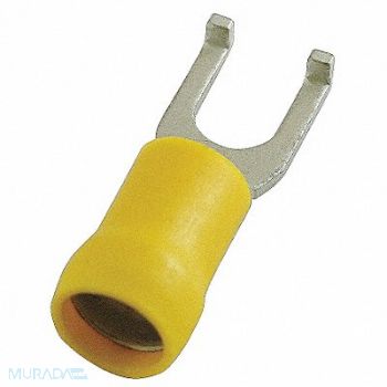 POWER FIRST Fork Terminal Tin Copper Yellow PK50, 24C951