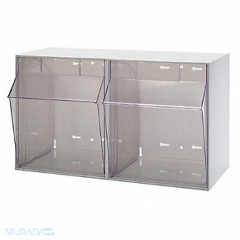 QUANTUM STORAGE SYSTEMS G4994 Tip-Out Bin White Unfinished 13 7/8 in, 24D263