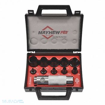 MAYHEW PRO Hollow Punch Set Not Tether Capable, 24D580