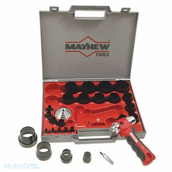 MAYHEW PRO Hollow Punch Set Not Tether Capable, 24D582