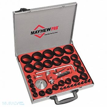 MAYHEW PRO Hollow Punch Set Not Tether Capable, 24D583