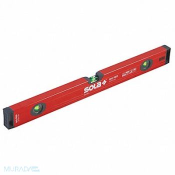 SOLA Box Level Aluminum 24 In Red, 24D643