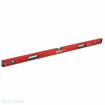 SOLA Box Level Aluminum 48 In Red, 24D644