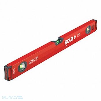SOLA Box Level Aluminum 24 In Red, 24D648